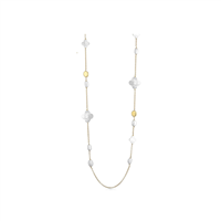Collana Glamour Donna in Argento Perla LGNK752.2